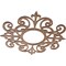 Ekena Millwork Dijon Wood Fretwork Pierced Ceiling Medallion, Walnut, 22"OD x 7 1/8"ID x 3/8"T CMWP22X22X0375DIWA - alternate 5